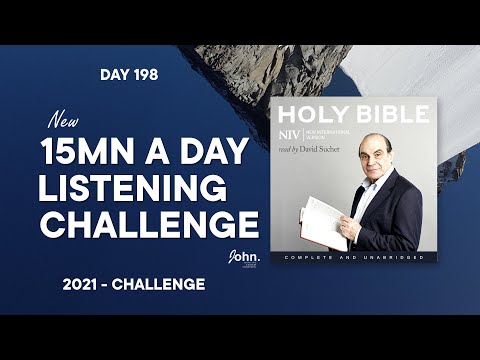 15 Min A Day Listening Challenge (Part I) - Day 198 | NIVUK Audio Bible reads by David Suchet
