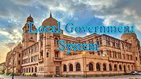 Local Bodies Systems in Pakistan | Basic Democracies | Local government 1979 and 2001, (Part 1).