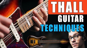 How to Play THALL GUITAR Techniques - Metal Tutorial