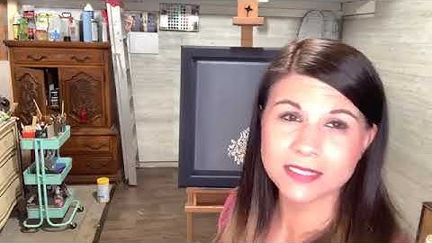 How to Create a Raised Stencil for a piece of furniture