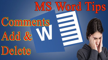 How To Add Or Delete Comment In MS Word | MS Word Tutorial In Bangla | Tutorial 2020