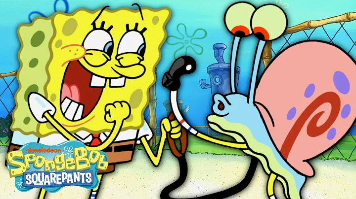 SpongeBob Gives Gary LEGS!  + Full Scene | SpongeBob