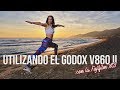 Utilizando el Flash Godox v860 ii y disparador Godox X1t con la fujifilm xt 3