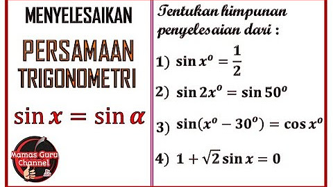 12+ Contoh Mind Map Persamaan Trigonometri Gallery