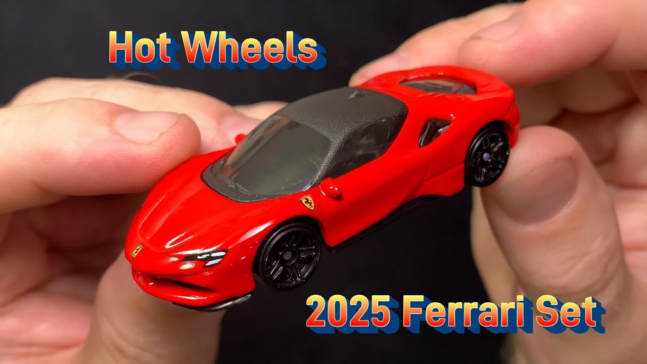 Hot Wheels - 2025 Ferrari Collection - YouTube