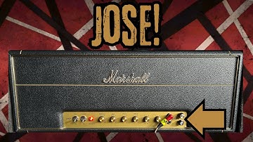 JOSE IS WILD! | My EVH / JOSE Modded MARSHALL 1959HW PLEXI