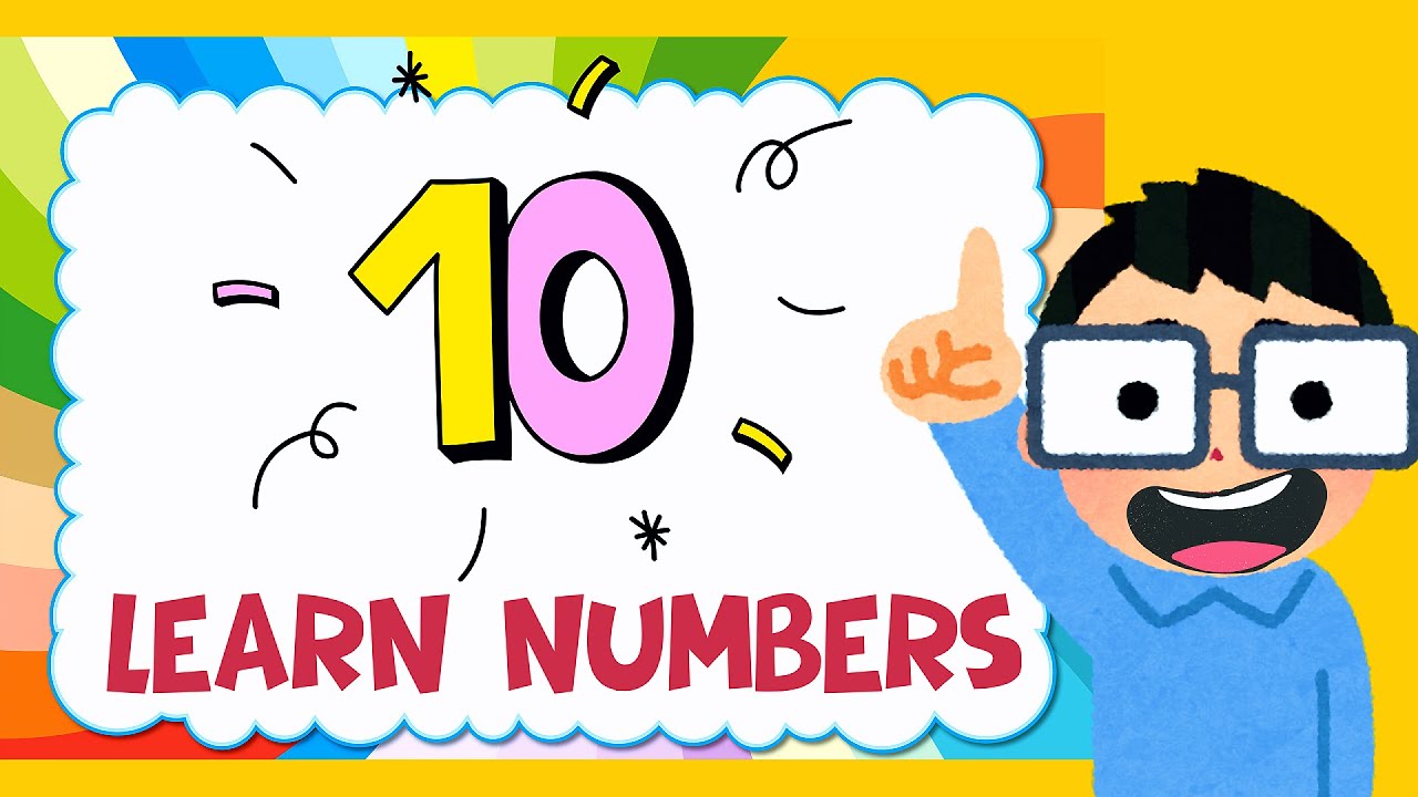 Learn Numbers 1 to 10 for Kids | Fun Counting | Educational Video for ...