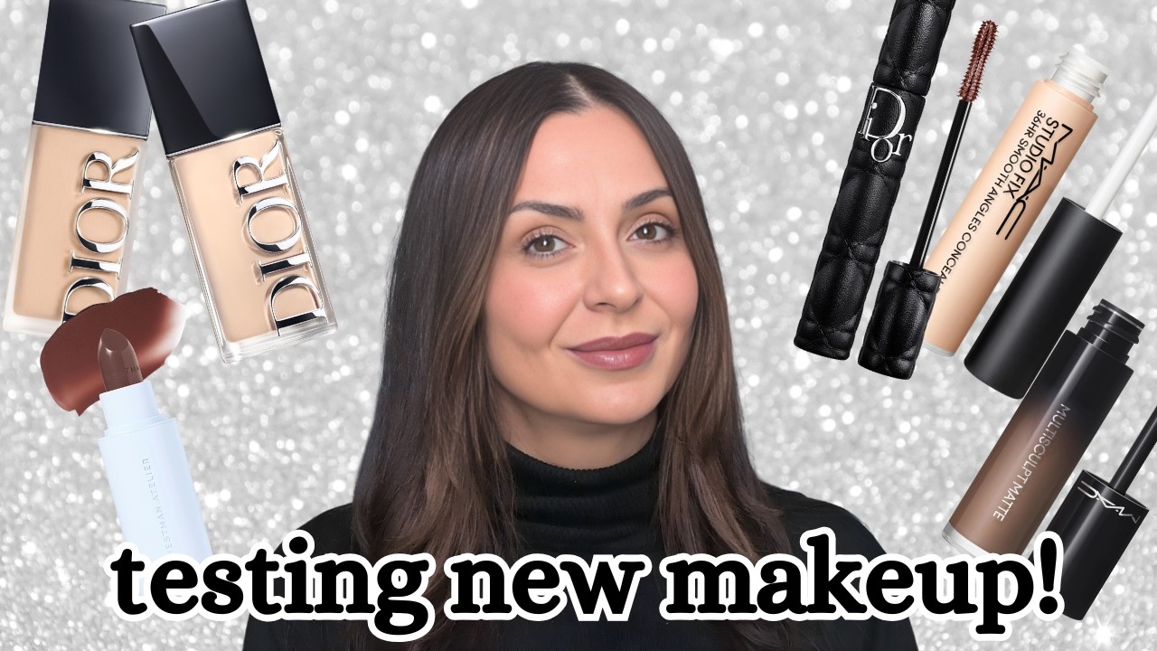 ✨NEW! DIOR Glow VS Matte Foundations! Which one is for you? PLUS NEW MAC and Westman Atelier✨