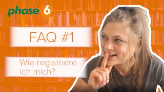 Registration phase6 - FAQ #1