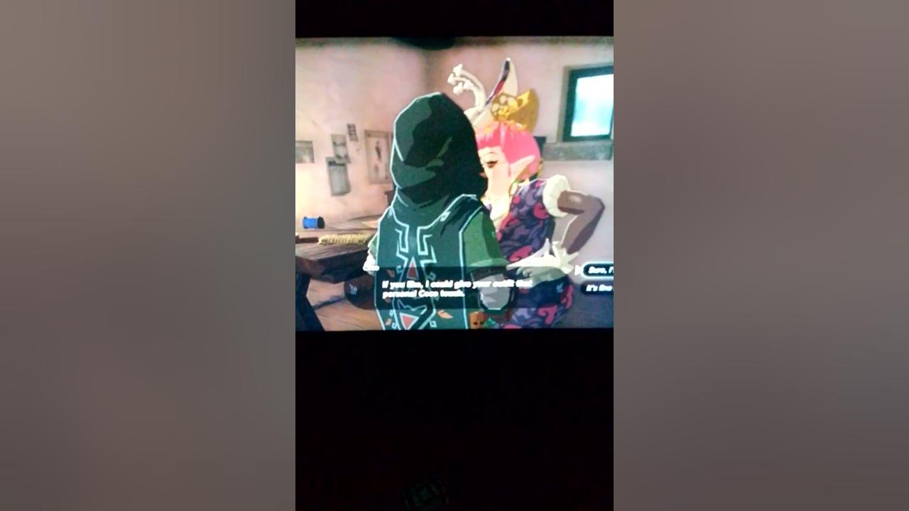 How to flip the Hylian Hood down in TOTK - YouTube