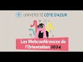 Webconfrence 2024  licence psychologie