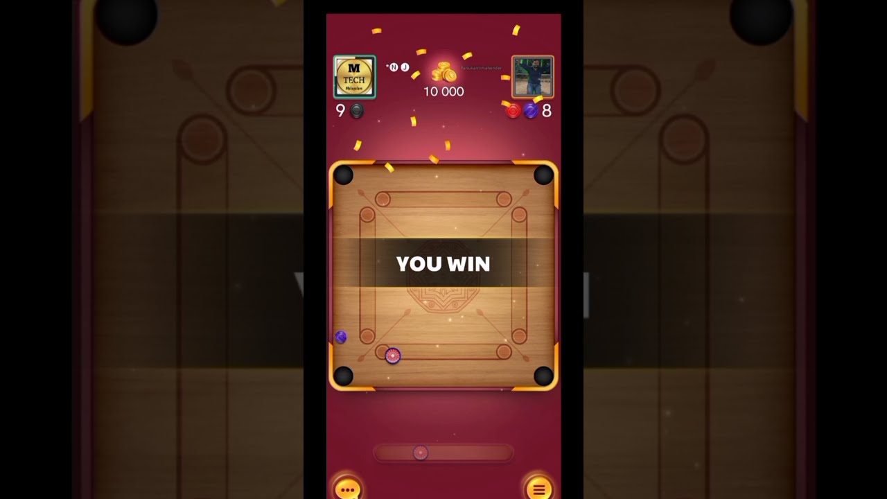 carrom pool best indirect 🔥trick shot🔥 