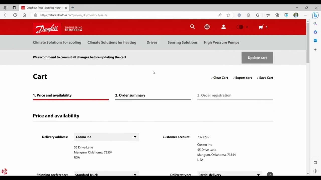 Product Store Search & Order Tutorial