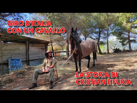 Il giro di Italia con un cavallo: la storia di Cristian e Furia