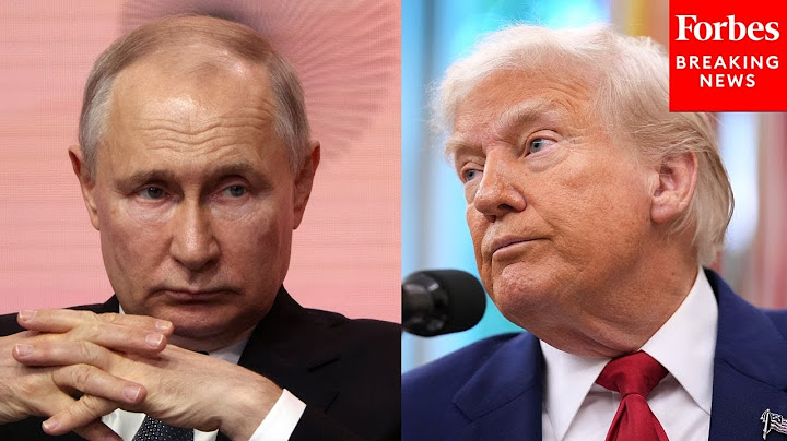 „Nie jestem z tego zadowolony”: Trump krytykuje Putina za dalsze działania przeciwko Ukrainie