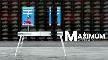 Sleek Design, Endless Possibilities: The Alpine Kiosk Modular System