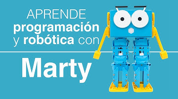 Aprende programación y robótica con el robot Marty
