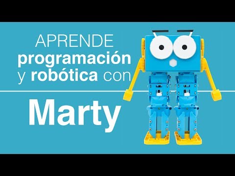 Aprende programación y robótica con el robot Marty