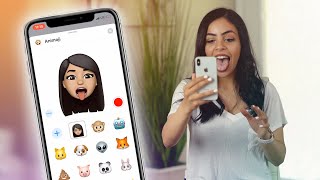 Trying iOS 12 Features + Memoji!