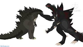 Hakaishin Godzilla Punch Scene Recreation Sticknodes Animation