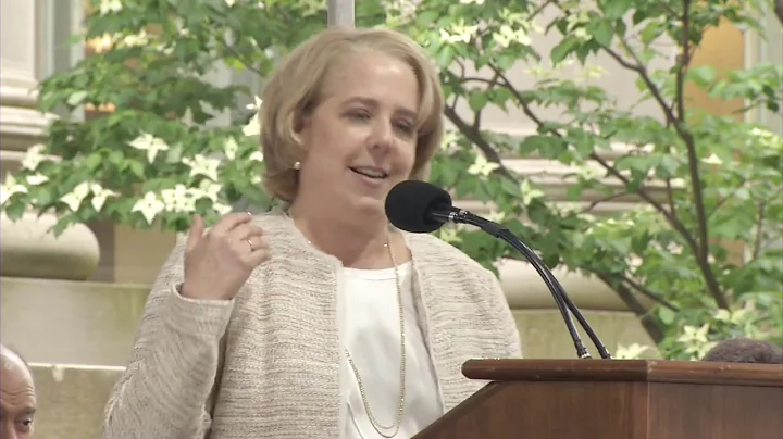 Roberta Kaplan speaks at Harvard Law School's 2019...