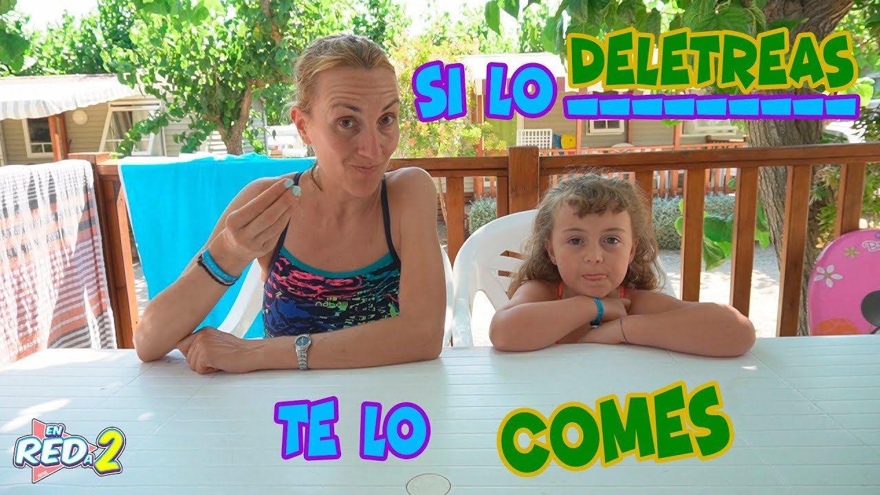 SI LO PUEDES DELETREAR TE LO COMES challenge!!  Enreda2