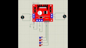 L298 Motor Driver Library for Proteus