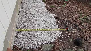 Best way to stop erosion around foundation walls Gutters vs Gravel Rocks Episode 146 Read Below