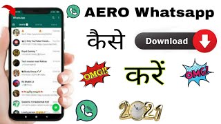 how to download aero whatsapp 2021 | aero whatsapp kaise download kare 2021 | #technicalfaisal screenshot 5