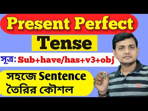 Present Perfect Tense | Tense bangla | বাংলায় tense শেখ | Have/has+V3 | Learn Mate English