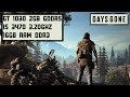 Days Gone in GT 1030, I5-3470, 16GB RAM Benchmark and Gameplay