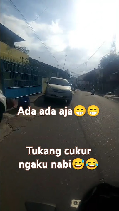 Tukang cukur ngaku nabi😁 #video #youtubeshorts