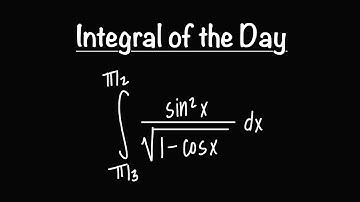 Integraal van de dag 5.31.24 | Goniometrie-integraal! Hoe heb je het opgelost? | Wiskunde met Pro...