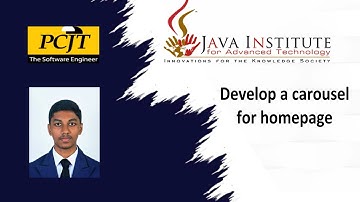 E commerce Web Application video ` 07 |Develop a carousel for homepage