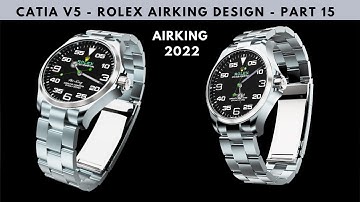 CATIA V5 - ROLEX AIR KING | PART & ASSEMBLY DESIGN | BEGINNER - ADVANCED| PART 14 - SAFETY COVER