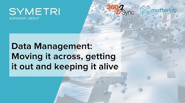 #WorkSmarterWednesdays - Data Management Moving it across, getting it out and keeping it alive