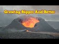 Growing Bigger And Better: KayOne Crater, Iceland Volcano Eruption, Grindavik + Relaxing Music