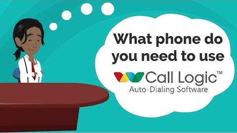 What type of phone does Call Logic work with?