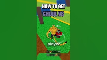 This is How To Get Ghoul V3 in Blox Fruits! #roblox #bloxfruits