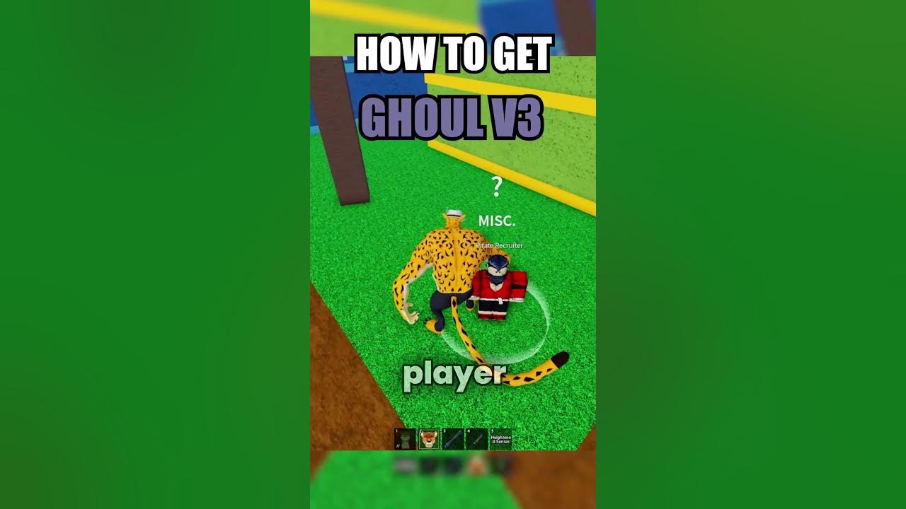 This is How To Get Ghoul V3 in Blox Fruits! roblox bloxfruits YouTube