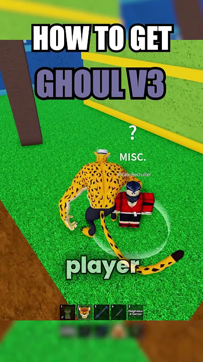 This is How To Get Ghoul V3 in Blox Fruits! #roblox #bloxfruits