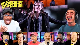 Iconic Riff-Off Reactions Pitch Perfect 2012 Movie Reaction Mashup No Diggity
