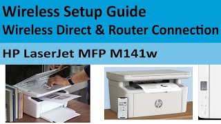 HP LaserJet MFP M141w Printer Wireless Setup Guide screenshot 5