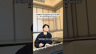 Imagine 'Christmas Love' (SKZ) as a wedding entrance!!