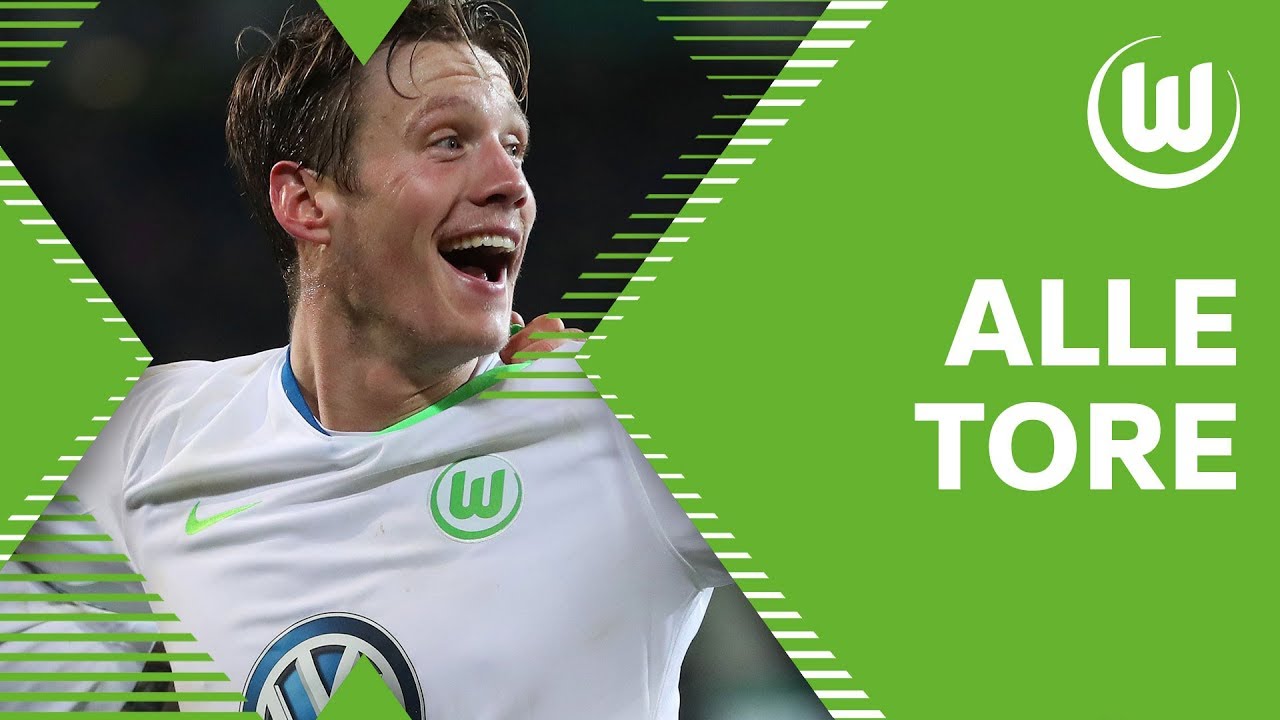 27 TORE - Weghorst, Ginczek, Brooks - Die Bundesliga Hinrunde des VfL Wolfsburg