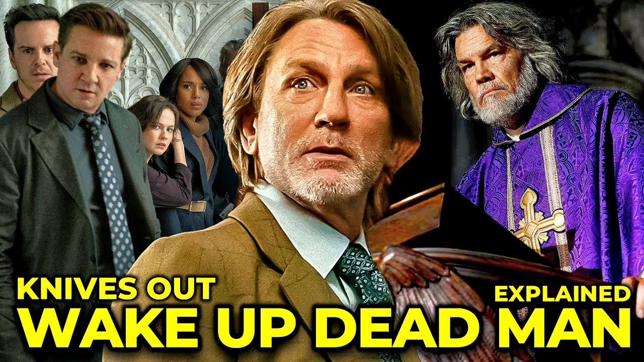 Wake Up Dead Man (Knives Out) Full Movie Explained In Hindi | Hollywood Movie Explained In हिन्दी