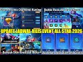 UPDATE JADWAL RILIS EVENT ALL STAR MOBILE LEGENDS 2026! SKIN ALL STAR GRATIS, PROMO DIAMOND, DM FREE