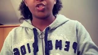 Eritrean girl kills cardi b money challenge