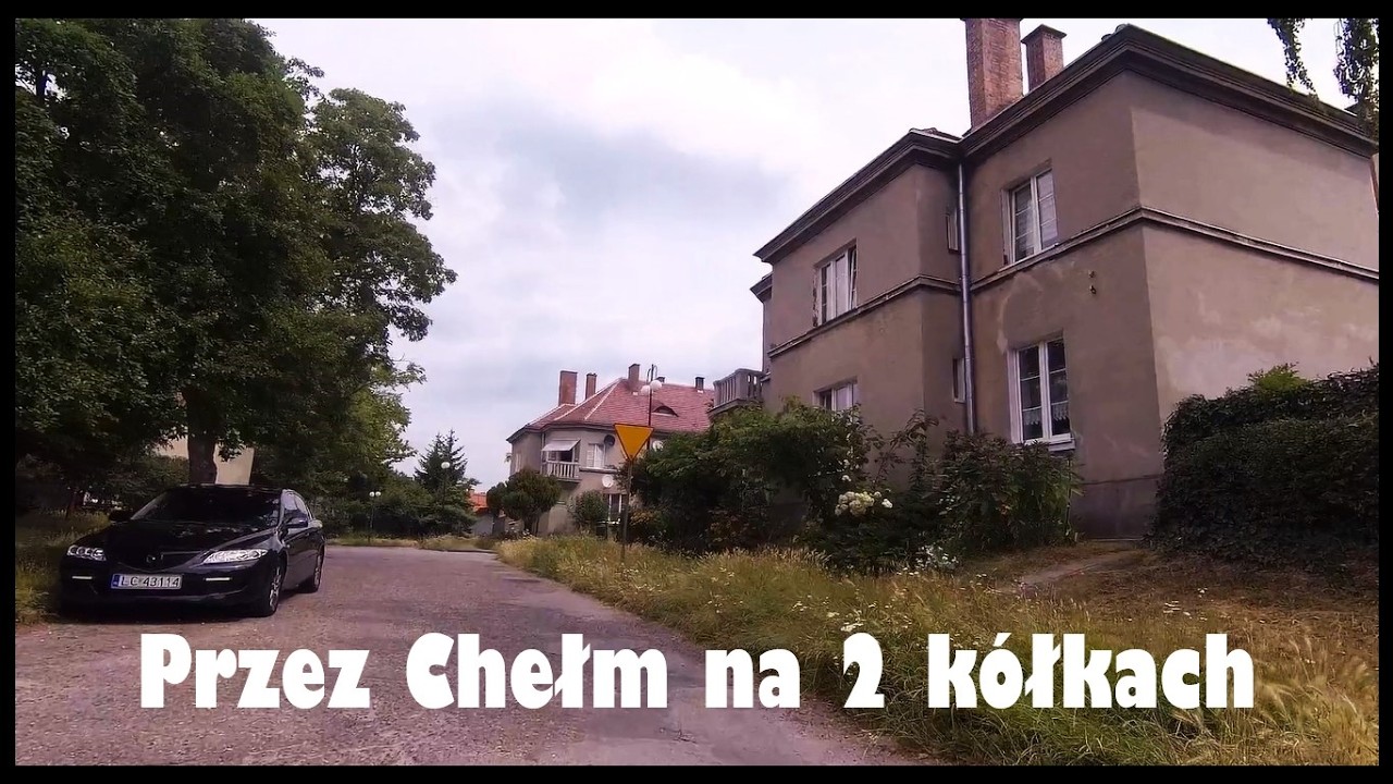 Chełm. Latem przez miasto na dwóch kółkach.