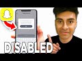 How To Fix Snapchat Temporarily Disabled Due To Suspicious Activity! - Tutorial